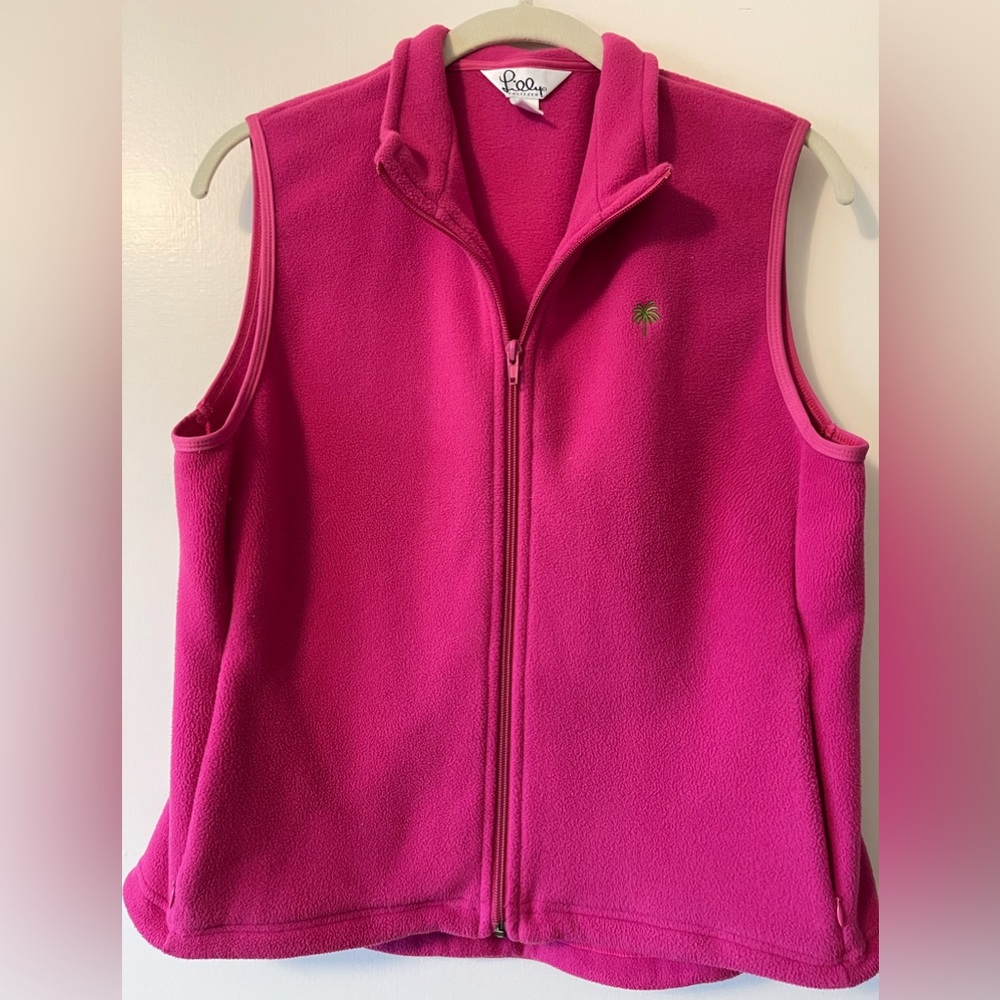 Lilly Pulitzer Fleece Vest